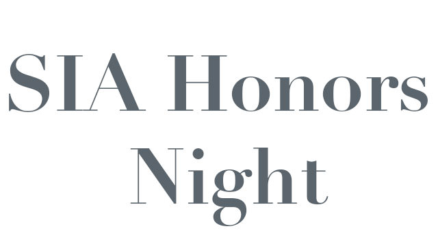SIA Honors Night