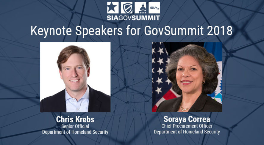 SIA GovSummit 2018 Keynotes