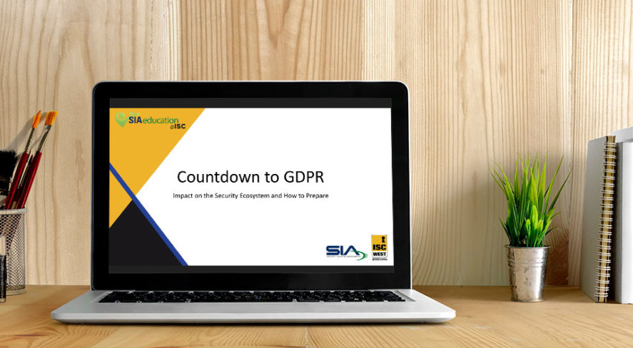 GDPR information from Security Industry Association