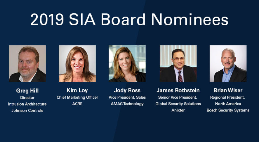 2019 SIA Board Nominees