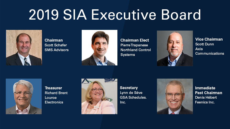 SIA 2019 Executive Committee