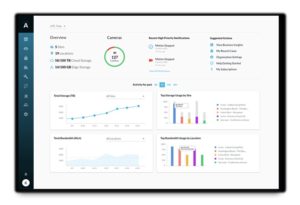 Arcules global dashboard
