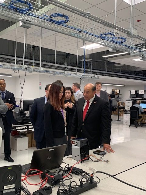 Rep. Correa at IDEMIA