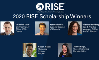 2020 SIA RISE Scholarship Winners