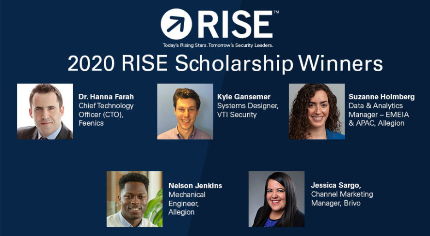 2020 SIA RISE Scholarship Winners