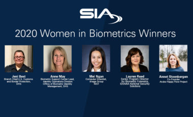 2020 Women in Biometrics Awards winners