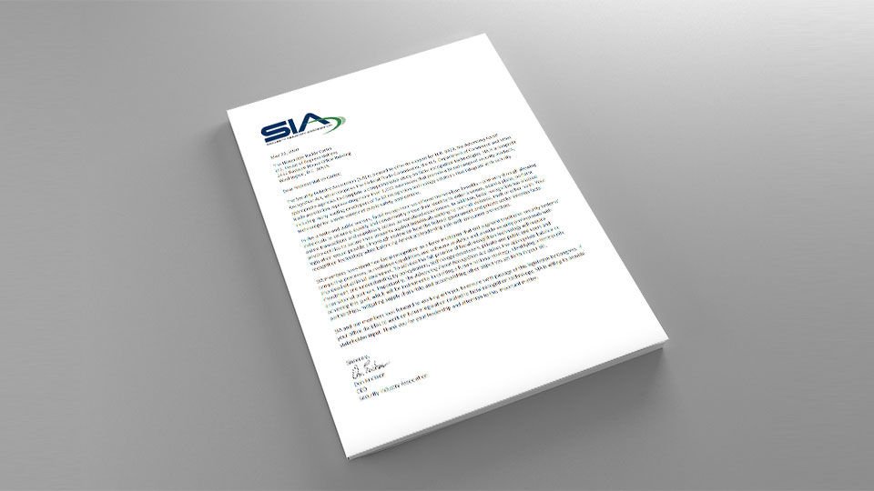 SIA support letter for H.R. 6929