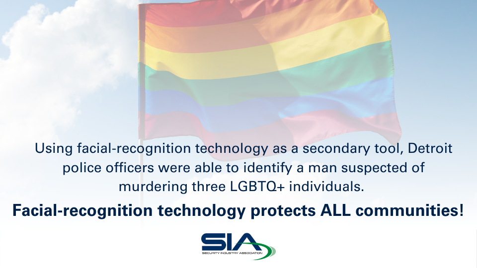 Using facial recognition technology as a secondary tool, Detroit police officers were able to identify a man suspected of murdering three LGBTQ+ individuals.