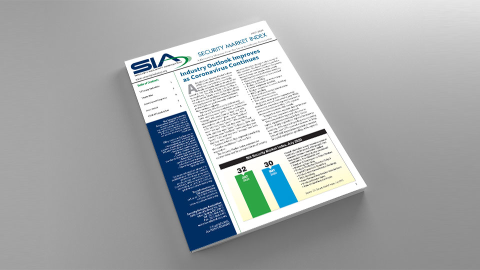 Security Market Index July 2020 report cover