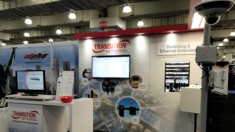 Transition Networks at trade show