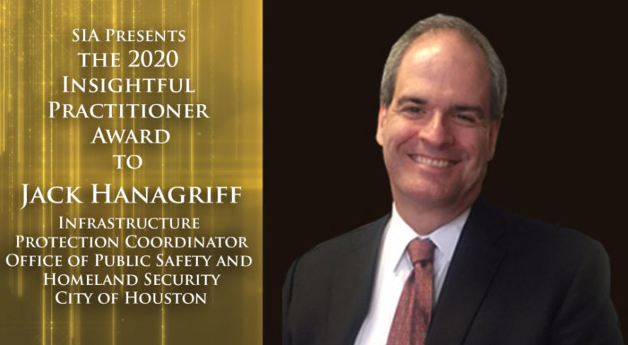 2020 SIA Insightful Practitioner Award Recipient Jack Hanagriff, City of Houston