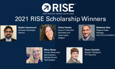 2021 SIA RISE Scholarship Winners