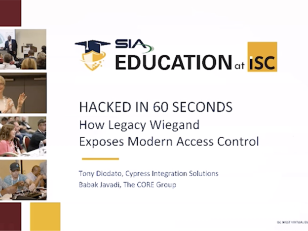 Hacked in 60 Seconds: How Legacy Wiegand Exposes Modern Access Control course image