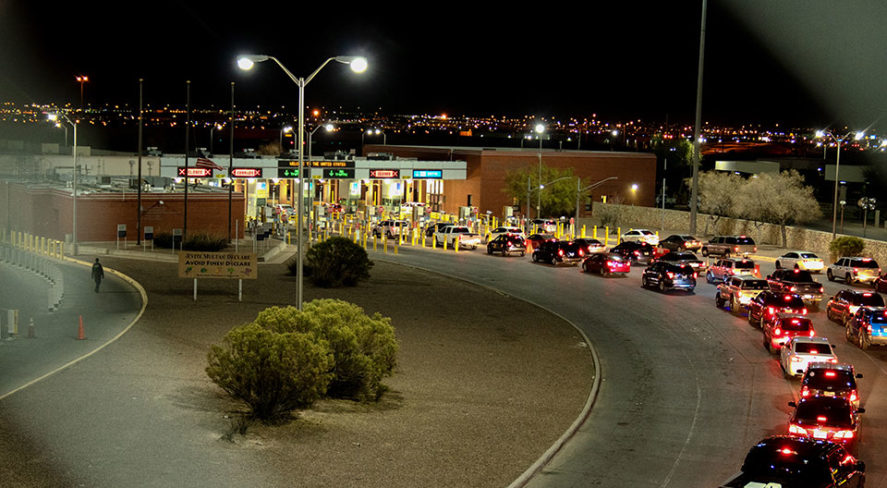 Vehicle inspections at border crossing