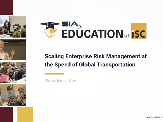 Keynote: How Uber is Scaling Enterprise Risk Management at the Speed of Global Transportation course image