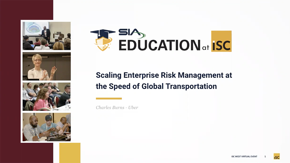 SIA Education@ISC West Course