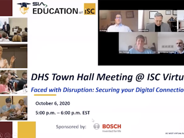 DHS Town Hall Meeting: Faced with Disruption: Securing your Digital Connection course image