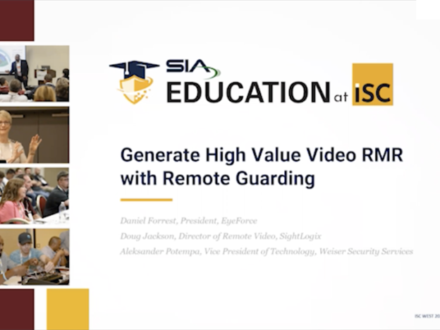 Generate High-Value Video RMR with Remote Guarding course image