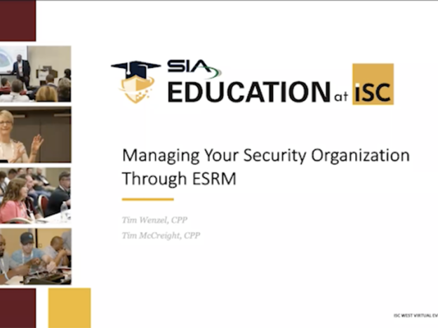 Managing Your Security Organization through ESRM course image