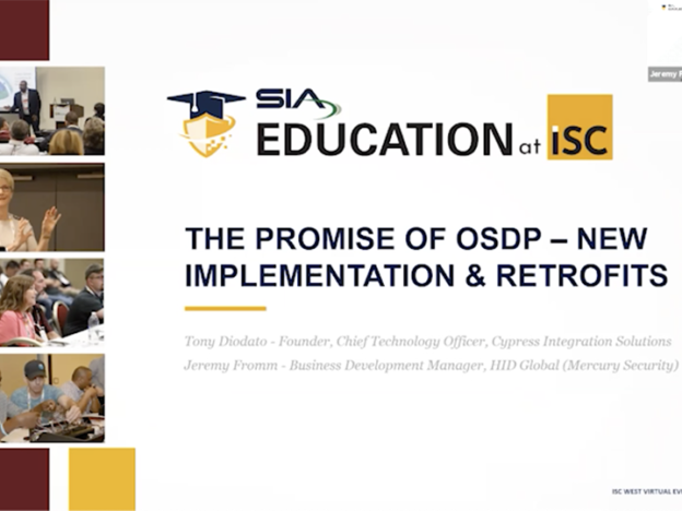 The Promise of OSDP – New Implementation and Retrofits course image
