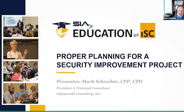 Proper Planning for a Security Improvement Project course image