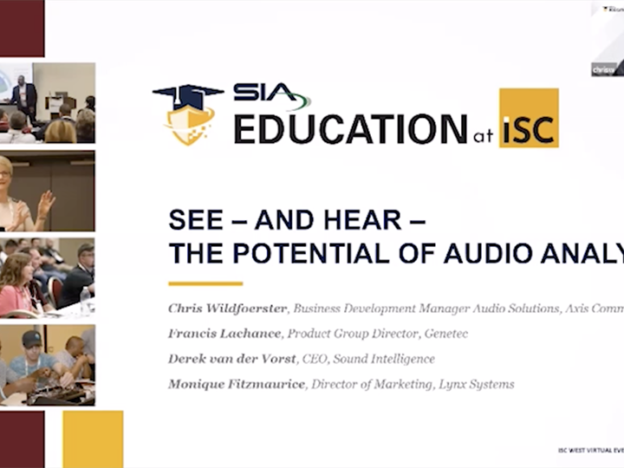 See – and Hear – The Potential of Audio Analytics course image