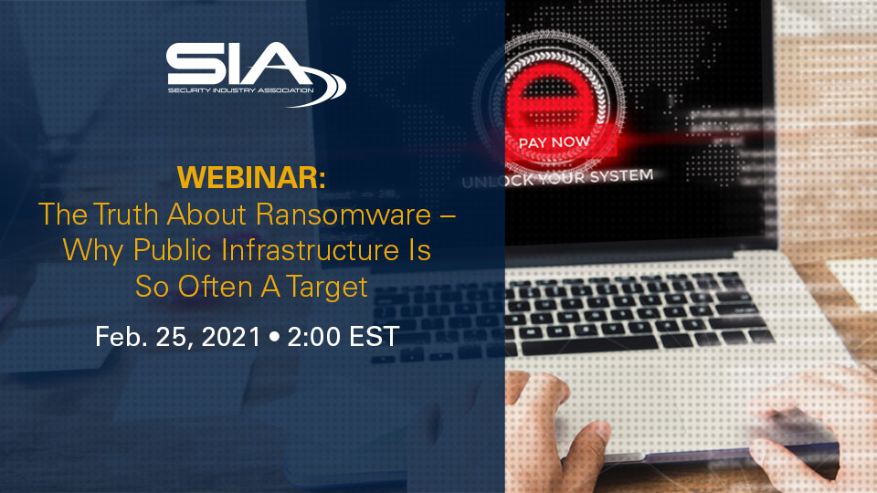 Webinar:The Truth About Ransomware – Why Public Infrastructure Is So Often A Target