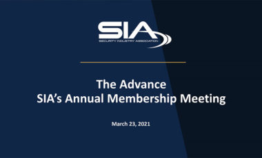 SIA's Annual Membership Meeting The Advance