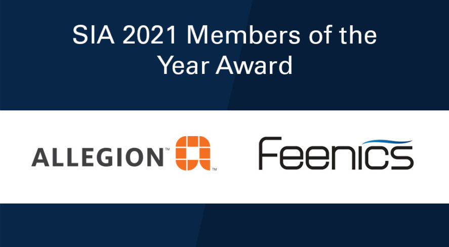 SIA 2021 Members of the Year: Allegion and Feenics