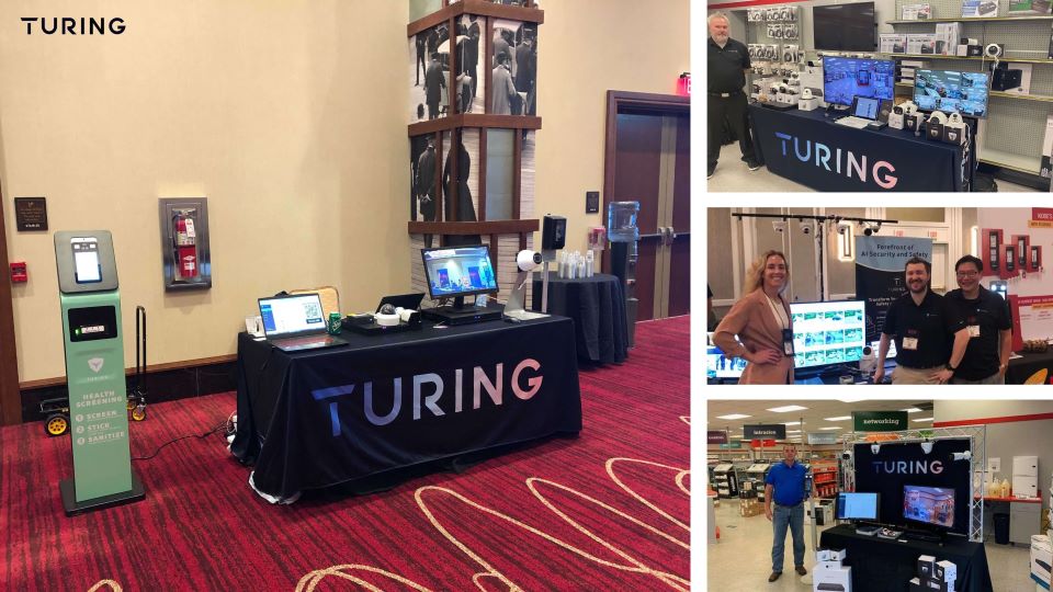 Turing team at trade shows