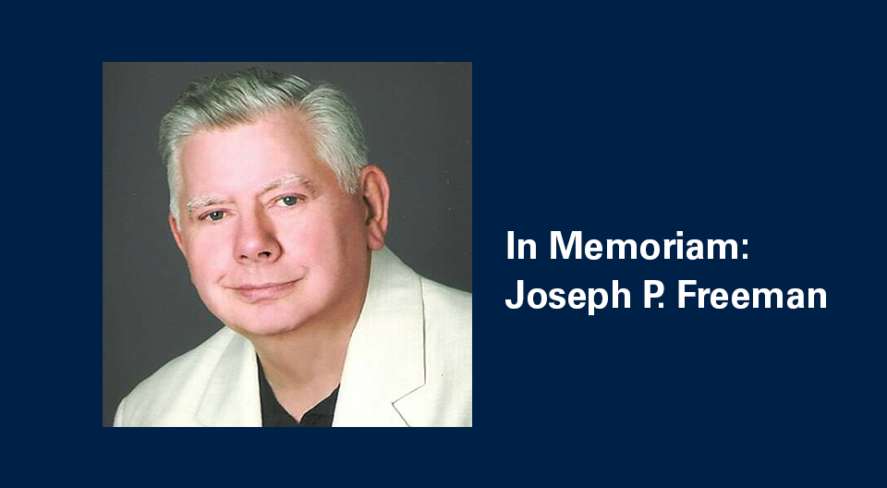 Joseph P. Freeman headshot