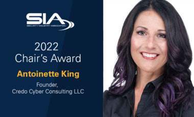 2022 SIA Chair's Award: Antoinette King, founder, Credo Cyber Consulting