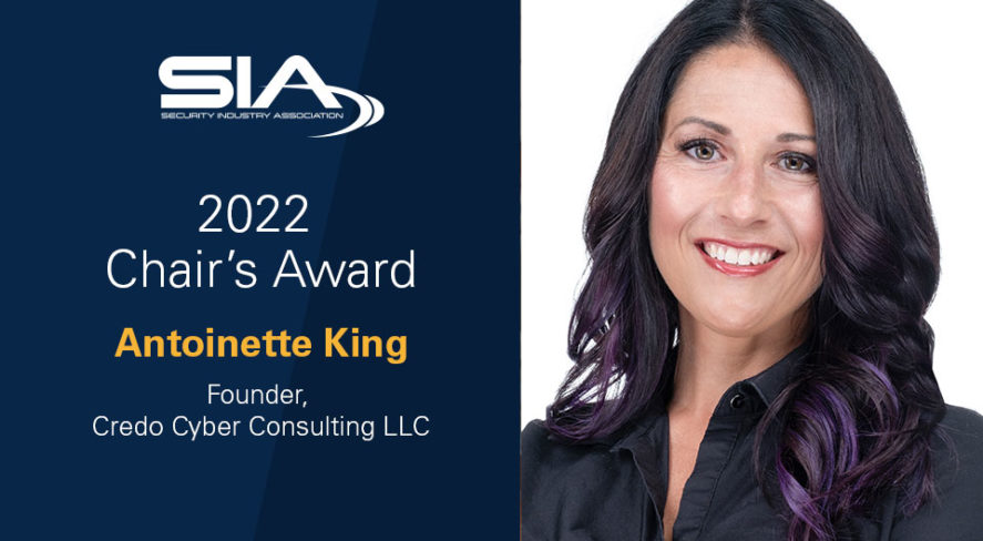 2022 SIA Chair's Award: Antoinette King, founder, Credo Cyber Consulting