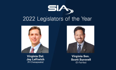 SIA 2022 Legislators of the Year: Del. Jay Leftwich (R-Chesapeake), Sen. Scott Surovell (D-Fairfax)