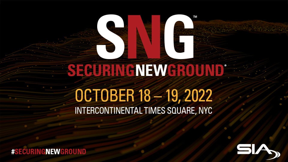 SNG: Securing New Ground, Oct. 18-19, 2022, InterContinental Times Square, NYC, #SecuringNewGround