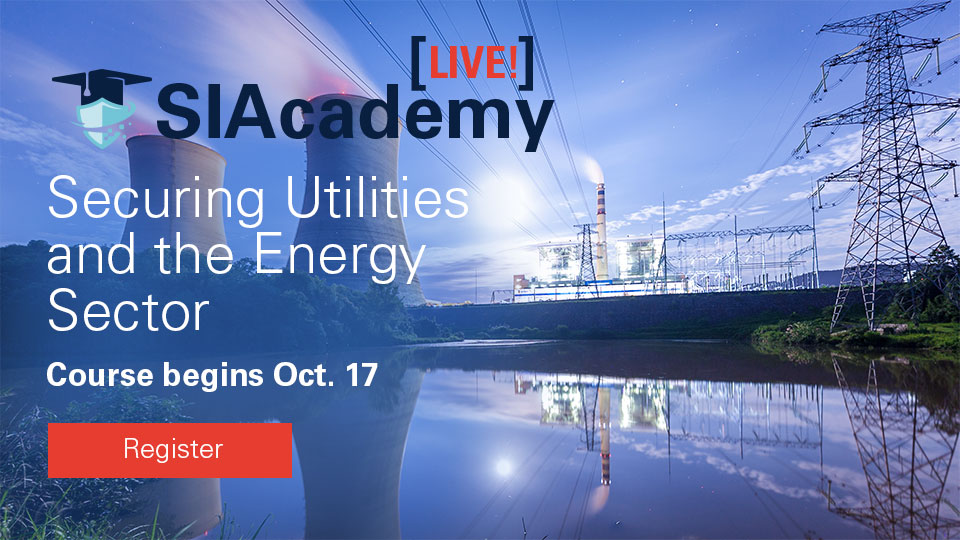 SIAcademy LIVE! Securing Utiltiies and the Energy Sector