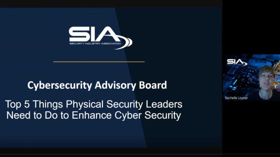 Secure Things Video: Top 5 Things Physical Security Leaders Should Do to Enhance ...