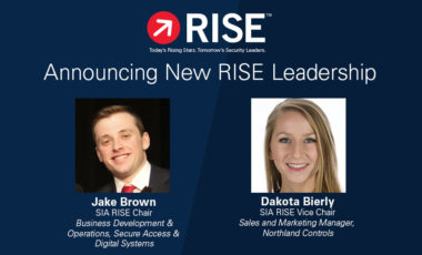 SIA RISE Leadership Chair and Vice Chair for 2023