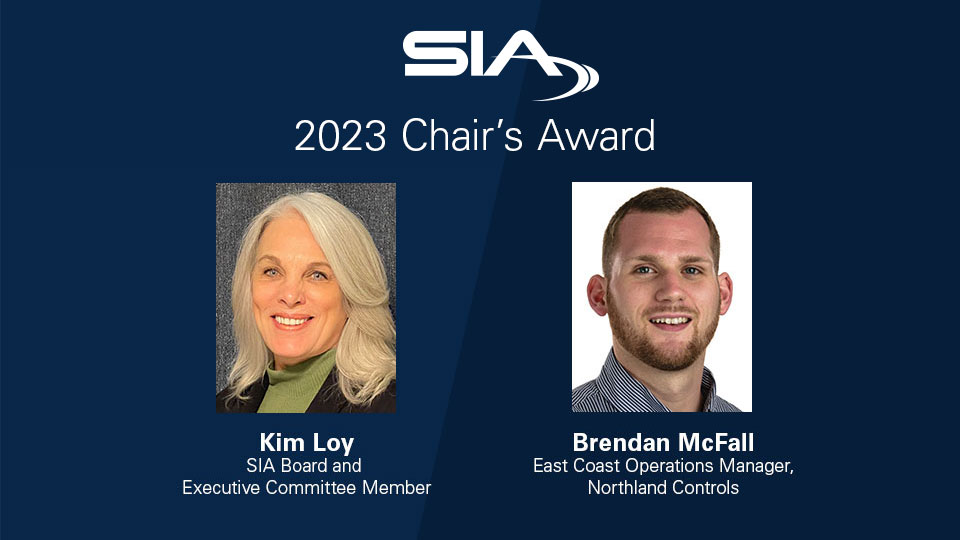 SIA 2023 Chair's Award: Kim Loy, Brendan McFall