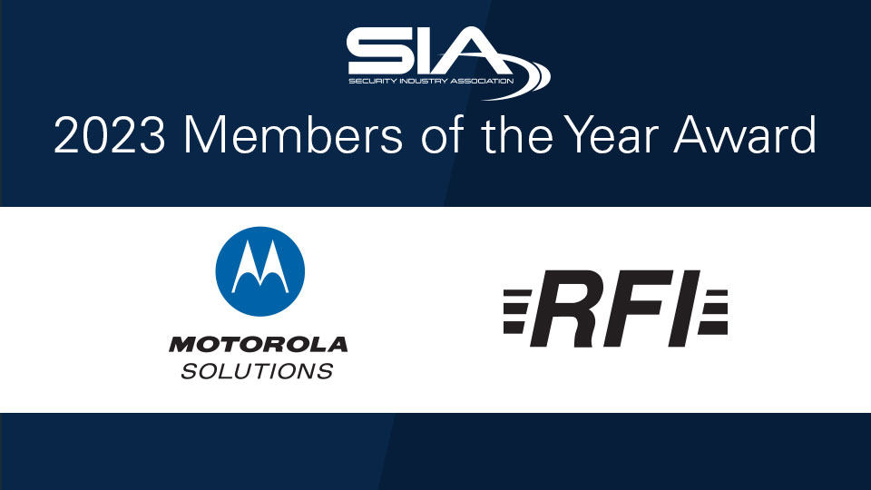 SIA 2023 Members of the Year Award: Motorola Solutions, RFI