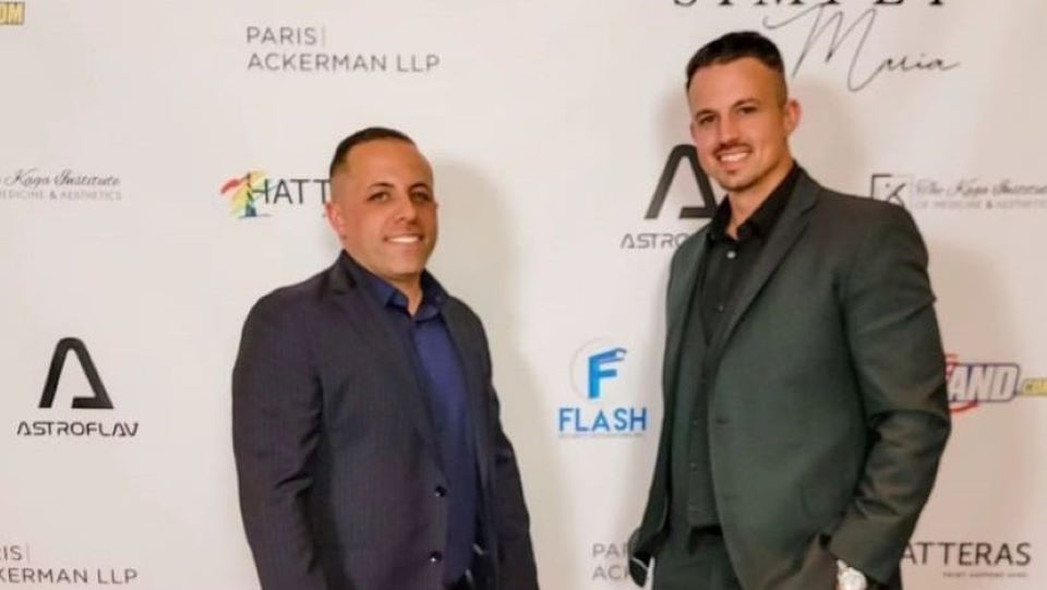 Flash Security Integrators president/co-founder/owner Michael Laterza (left) and vice president/co-owner Nate Cabral (right)