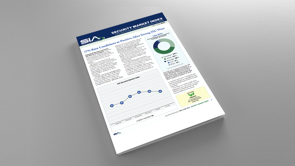 Security Market Index report cover: May/June 2023