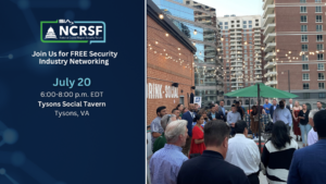 SIA National Capital Region Security Forum Networking July 20, Tysons Social Tavern