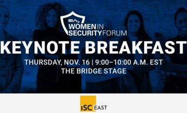 SIA WISF Keynote BREakfast, Nov. 16, Bridge Stage, ISC East