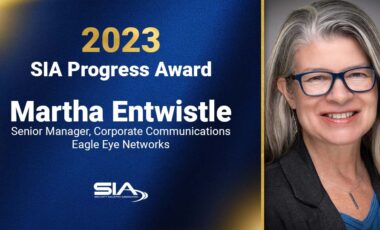 2023 SIA Progress Award: Martha Entwistle, Senior Manager, Corporate Communications, Eagle Eye Networks