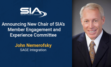 Announcing New Chair of SIA's Member Engagement and Experience Committee: John Nemerofsky, SAGE Integration