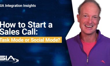 How to Start a Sales Call: Task Mode or Social Mode?