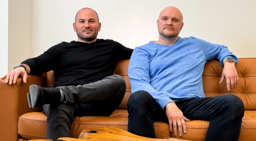 VOLT AI co-founders Egor Olteanu and Dmitry Sokolowski