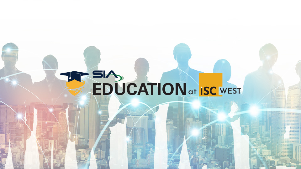SIA Education at ISC West logo