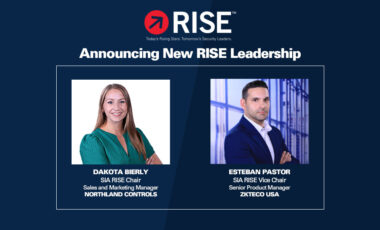 Announcing New RISE Leadership: Dakota Bierly, Northland Controls Esteban Pastor, ZKTeco